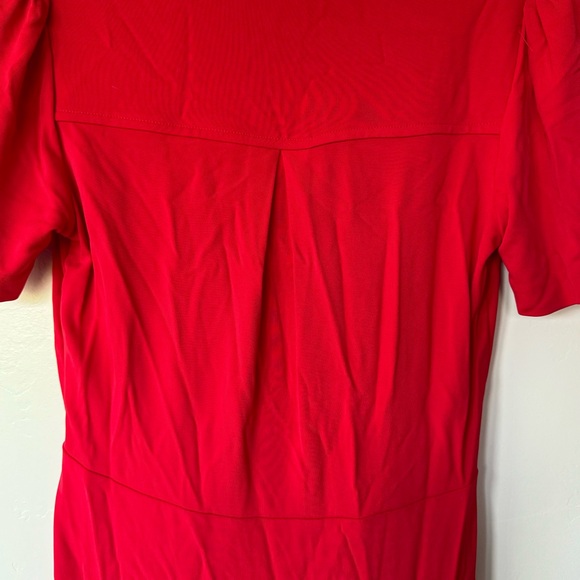 MICHAEL KORS Red V Neck Formal Dress - Picture 5 of 5